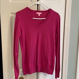 Lily Pulitzer V-Neck Sweater, medium